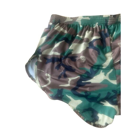 Savage Tacticians Women's XL Silkies Athletic Shorts Lined Camo‎ God's Plaid - Picture 2 of 4